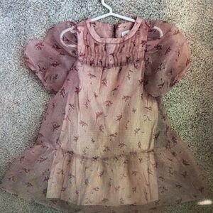 Elegant Pink Kids Formal Dress